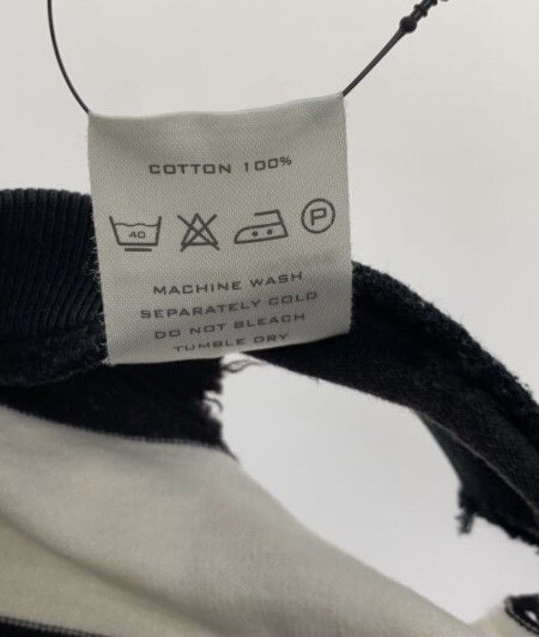 Number (N)ine Number (N)ine 02SS Distressed Border Long Sleeve Size US L / EU 52-54 / 3 - 4 Thumbnail