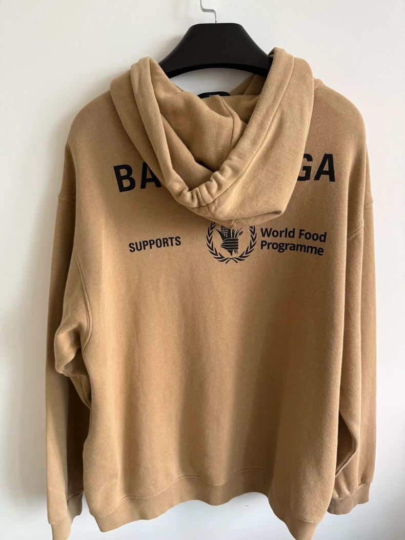 Other Balenciaga WFP Co-branded Sweatshirt Size S Brown Size US S / EU 44-46 / 1 - 2 Thumbnail