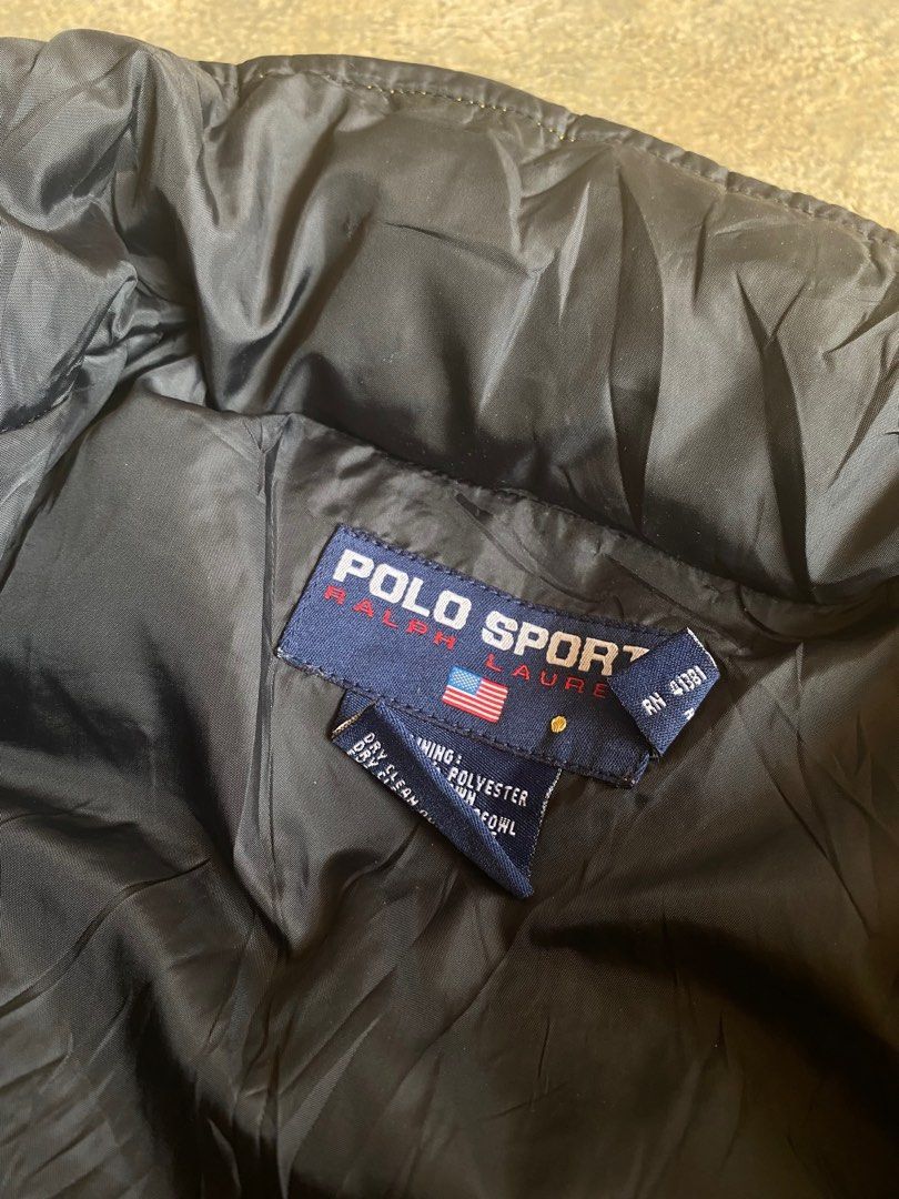 Polo Ralph Lauren 90's Polo sport padded jacket Size US L / EU 52-54 / 3 - 4 Thumbnail