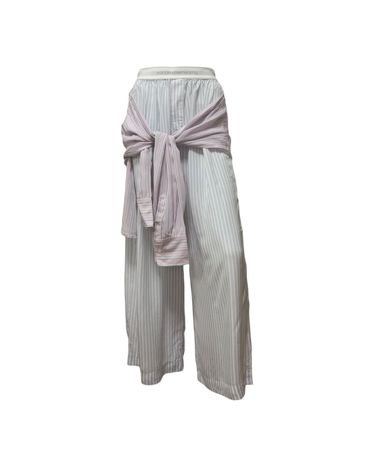 Alexander Wang ALEXANDER WANG S/S 2025 Boxer Pants with Pre-Styled Shirt Size 27" / US 4 / IT 40 - 1 Thumbnail