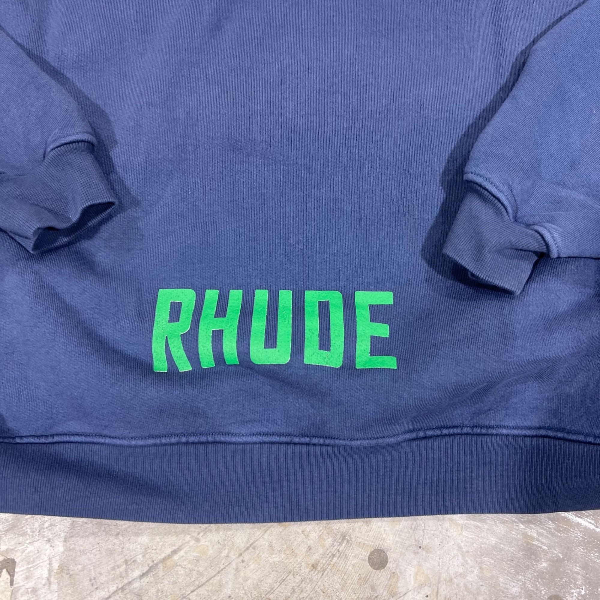 Rhude NEW RHUDE EAST HAMPTON CREWNECK SWEATSHIRT SZ MEDIUM Size US M / EU 48-50 / 2 - 7 Thumbnail