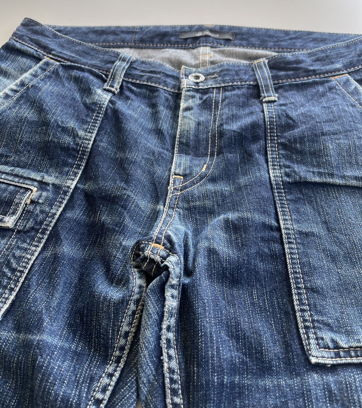 Japanese Brand Johnbull Kojima Japan Bushpants Denim Size US 33 - 9 Thumbnail