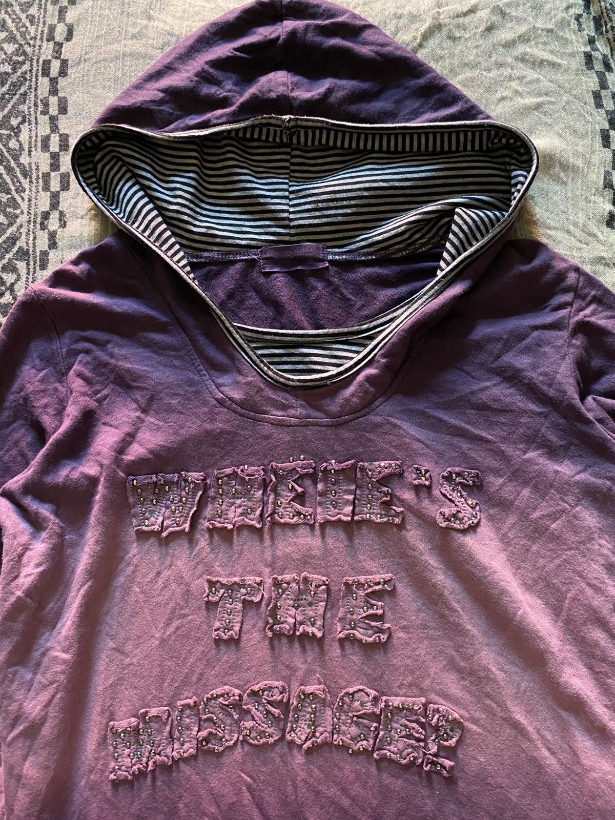 If Six Was Nine × Japanese Brand × Le Grande Bleu (L.G.B.) Japanese skip distressed double layers tie dye hoodie Size US M / EU 48-50 / 2 - 3 Thumbnail