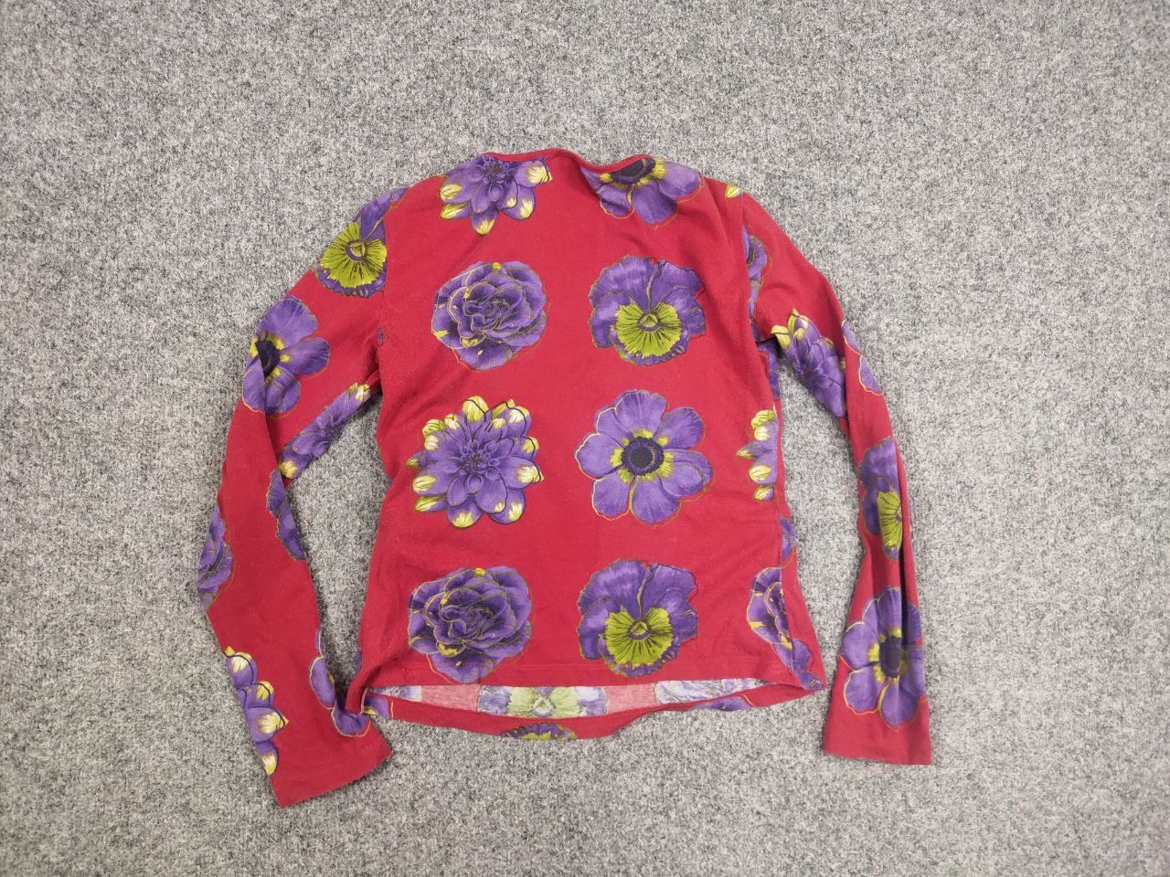 Versace Jeans Couture Vintage 90's Versace Couture cutout chek long sleeve shirt Size L / US 10 / IT 46 - 14 Thumbnail