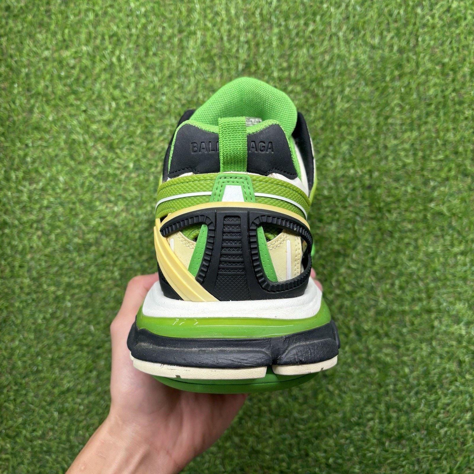 Balenciaga Balenciaga Track 2 Trainer ' White Green ' | GREAT COND! Size US 10 / EU 43 - 13 Thumbnail
