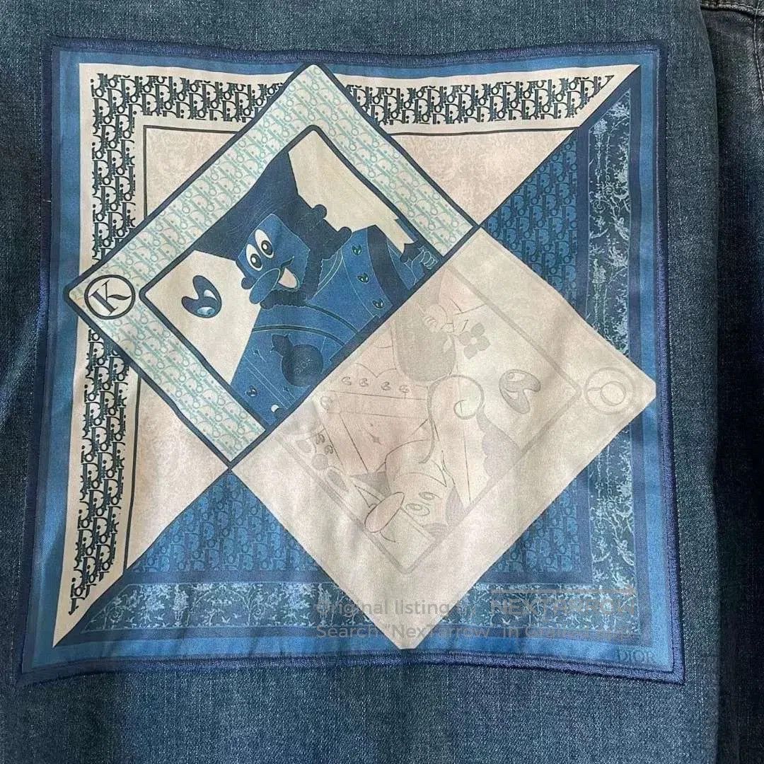 Dior DIOR x KENNY Denim Jacket. Size US M / EU 48-50 / 2 - 5 Thumbnail