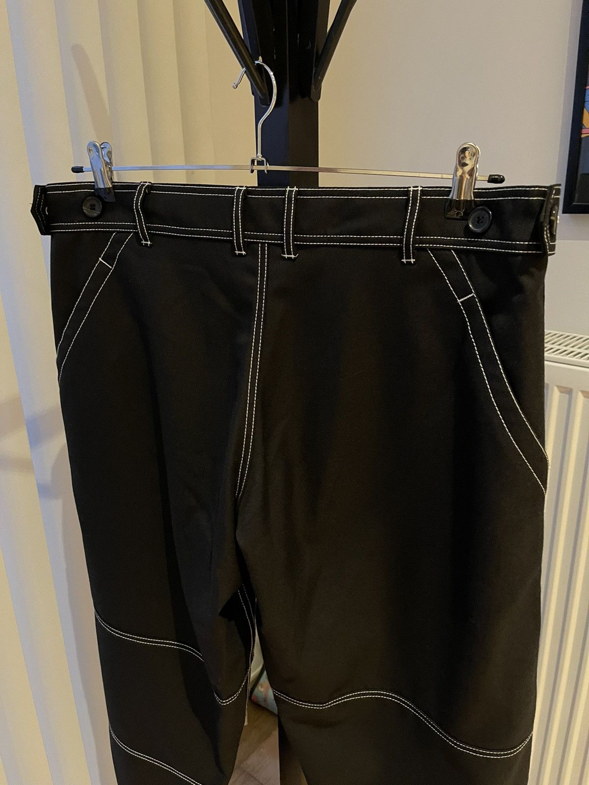 Comme des Garcons Comme des Garcons Shirt AW18 Two-ways Black Pants Size US 32 / EU 48 - 8 Thumbnail