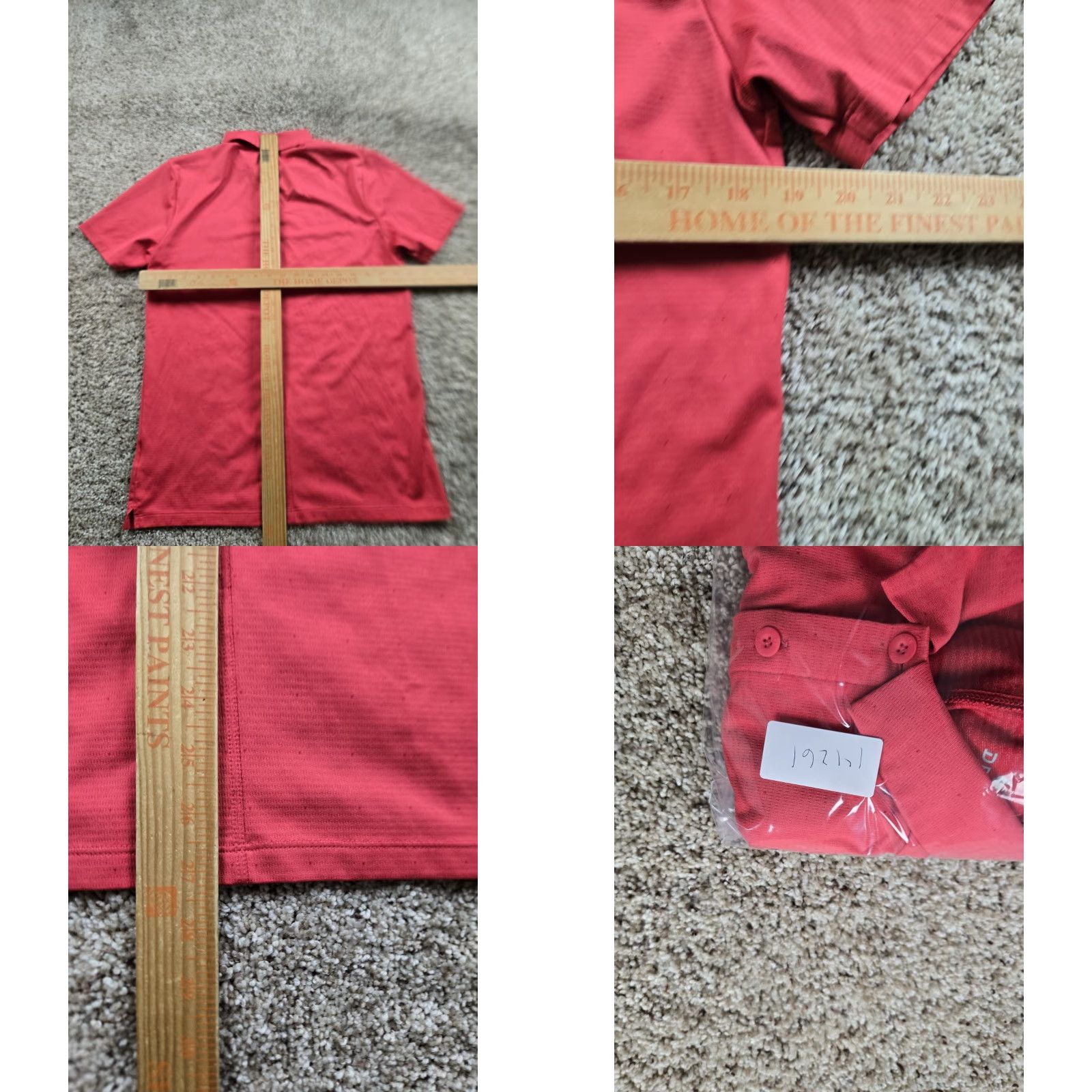 Nike Nike Golf Polo Shirt Small Red Dri-Fit Short Sleeve Poppy Hills Peable Beach - Mens - Shirt - Red - Nike - Golf - Polo - Dri-Fit - Short Sleeve - N/A Size US S / EU 44-46 / 1 - 8 Thumbnail