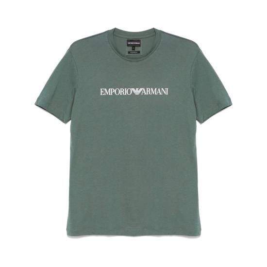 Tシャツ・カットソー EMPORIO ARMANI Men T Shirts 8N1TN5 1JPZZ M9061 Green Emporio Armani T-shirt (EMR8N1TN5-1JPZZ) - Short-sleeved t