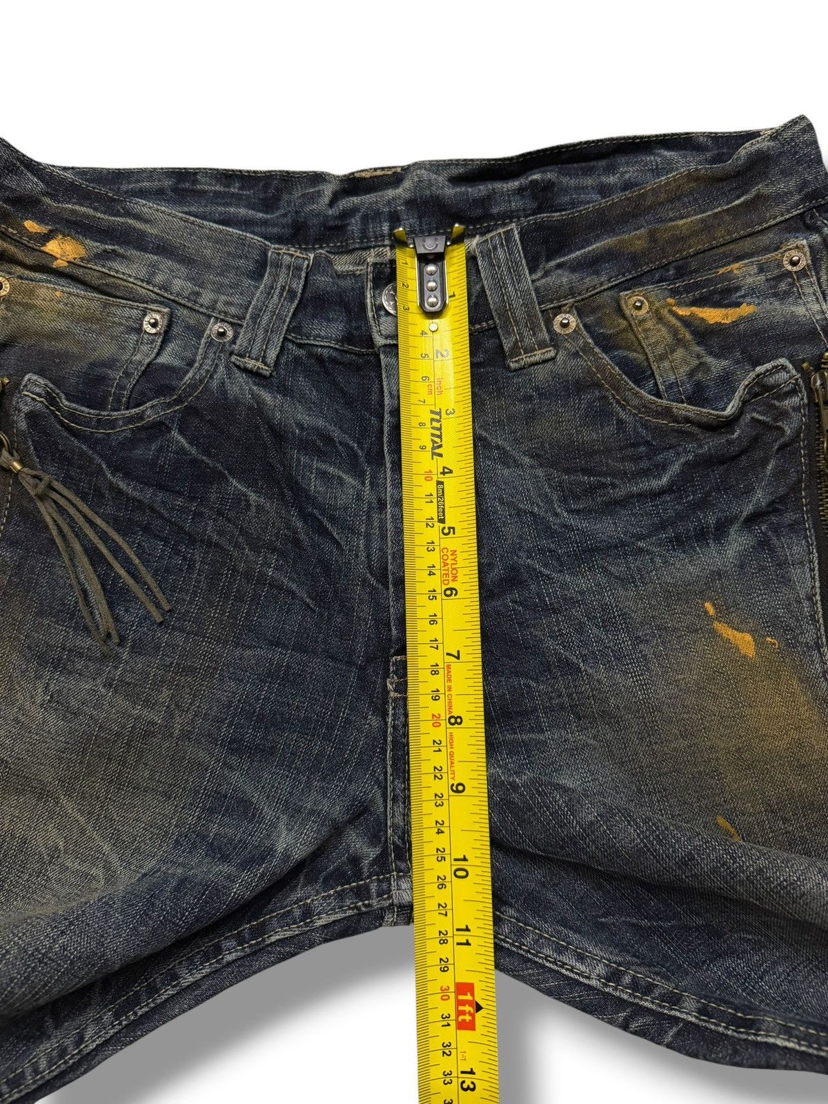 Japanese Brand Vintage Japanese Brand Skull Archive Y2K | Bootcut Fit | W31 Size US 31 - 15 Thumbnail