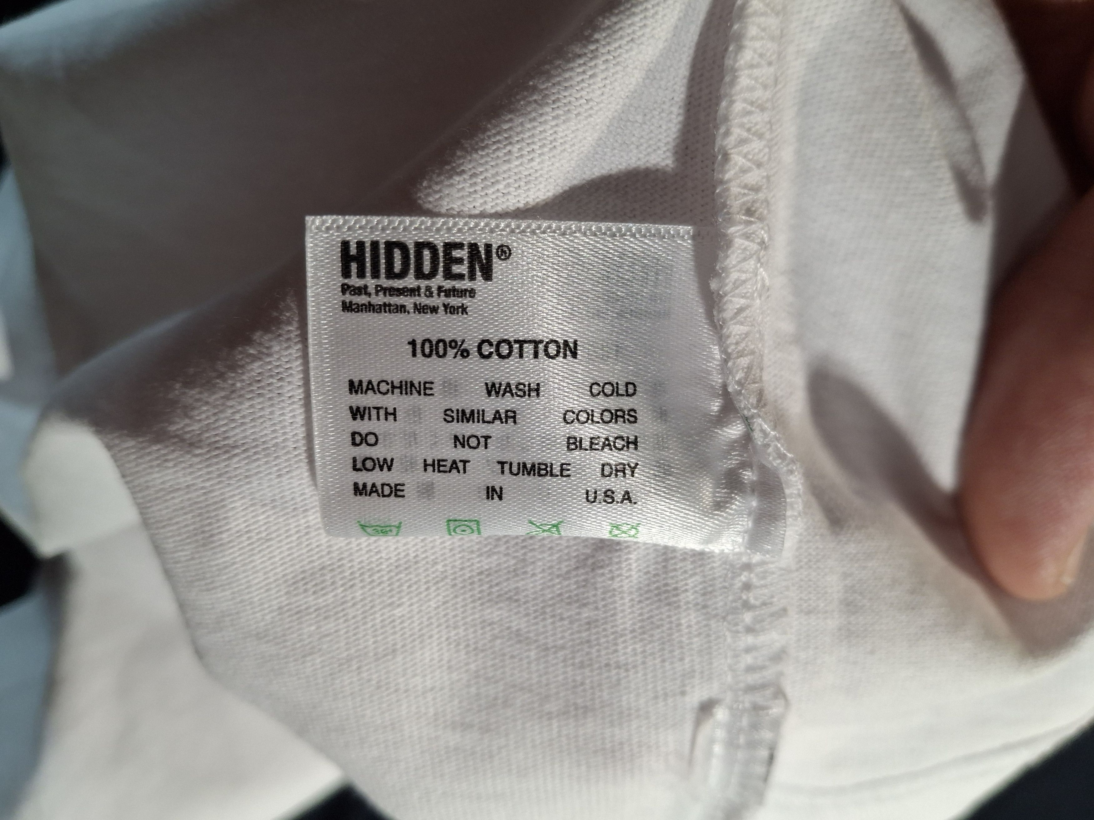 HIDDEN Hidden NY Gameboy T-Shirt - White Size US S / EU 44-46 / 1 - 5 Thumbnail