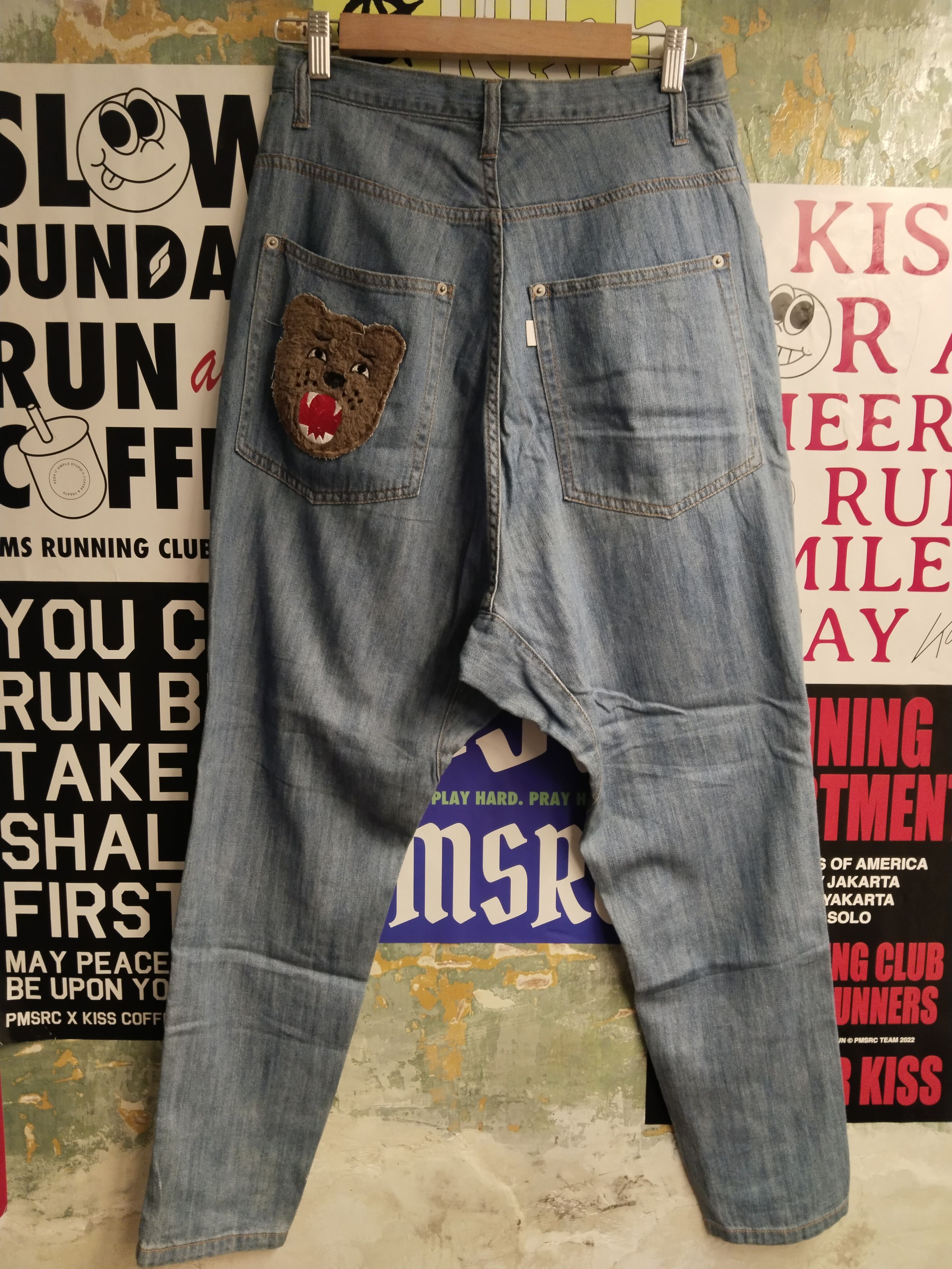 image of Issey Miyake x Ne Net Vintage Ne Net Pants in Denim, Women's (Size 29)