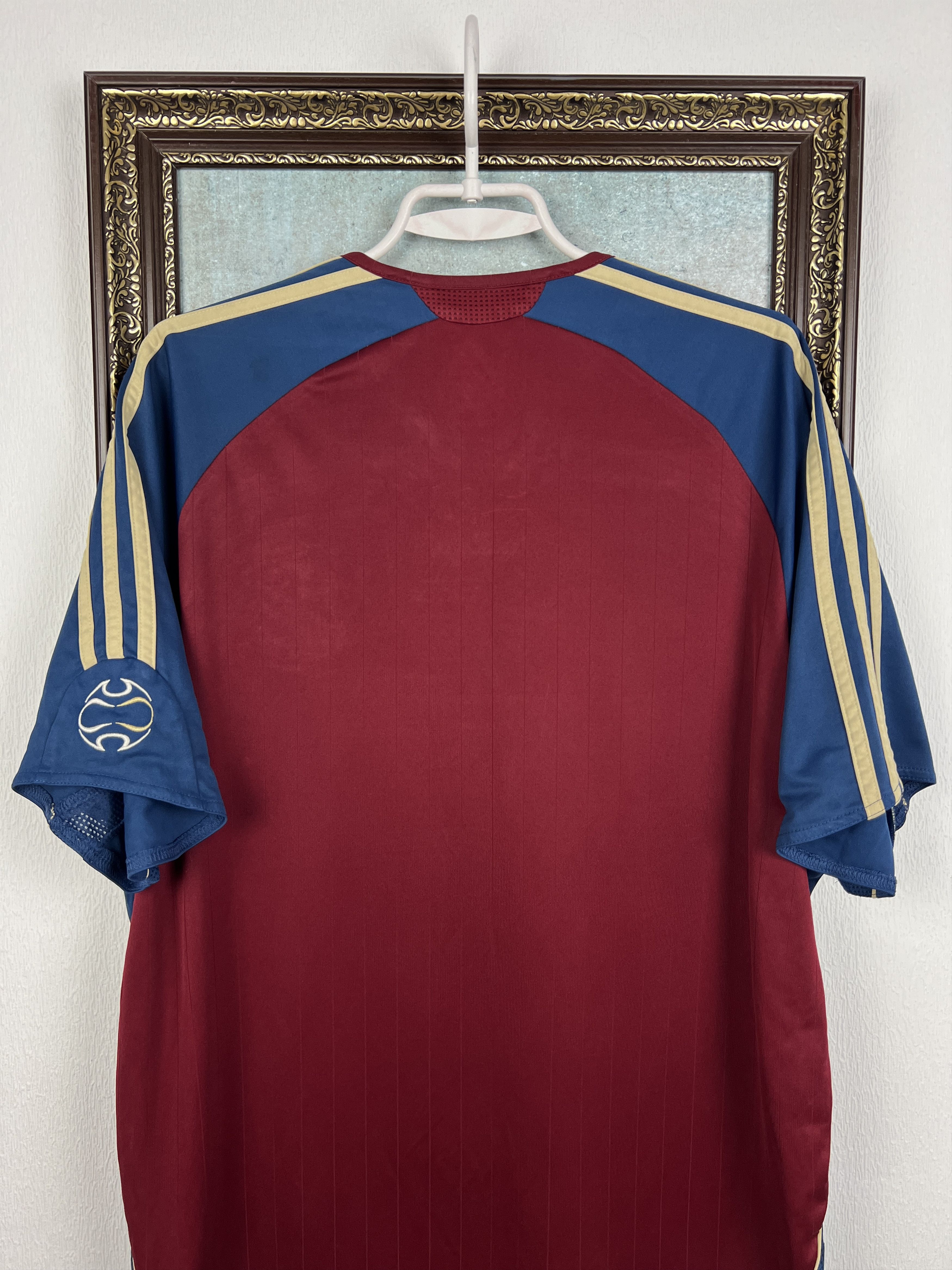 Adidas Newcastle Away football shirt 2006 Soccer Jersey Trikot Rare Size US L / EU 52-54 / 3 - 11 Thumbnail
