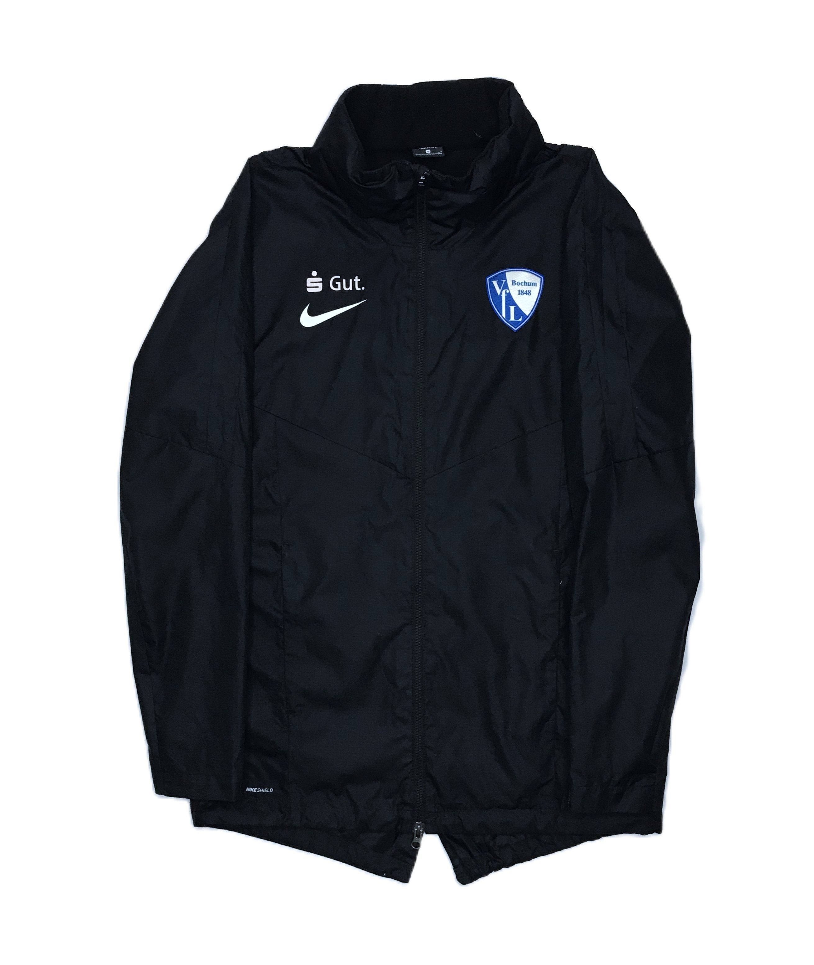 Nike 2018-19 Bochum Nike Hooded Rain Jacket Sz M Black Size US M / EU 48-50 / 2 - 2 Thumbnail