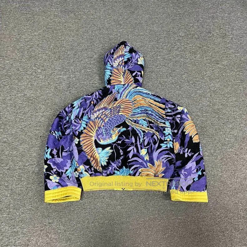 Yves Saint Laurent YSL Embroidered Hooded Jacket. Size US M / EU 48-50 / 2 - 4 Thumbnail