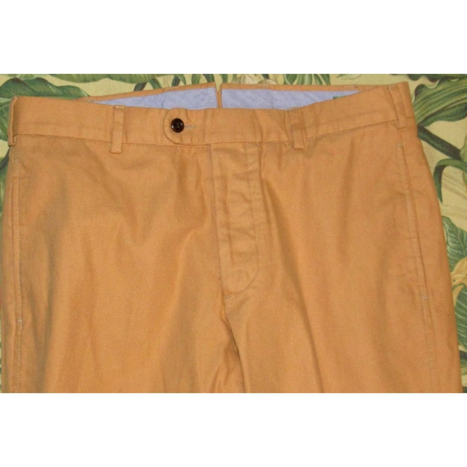 Sid Mashburn Sid Mashburn Chino Pants Brown Button Fly 32 x 31 Mens Size US 32 / EU 48 - 2 Thumbnail
