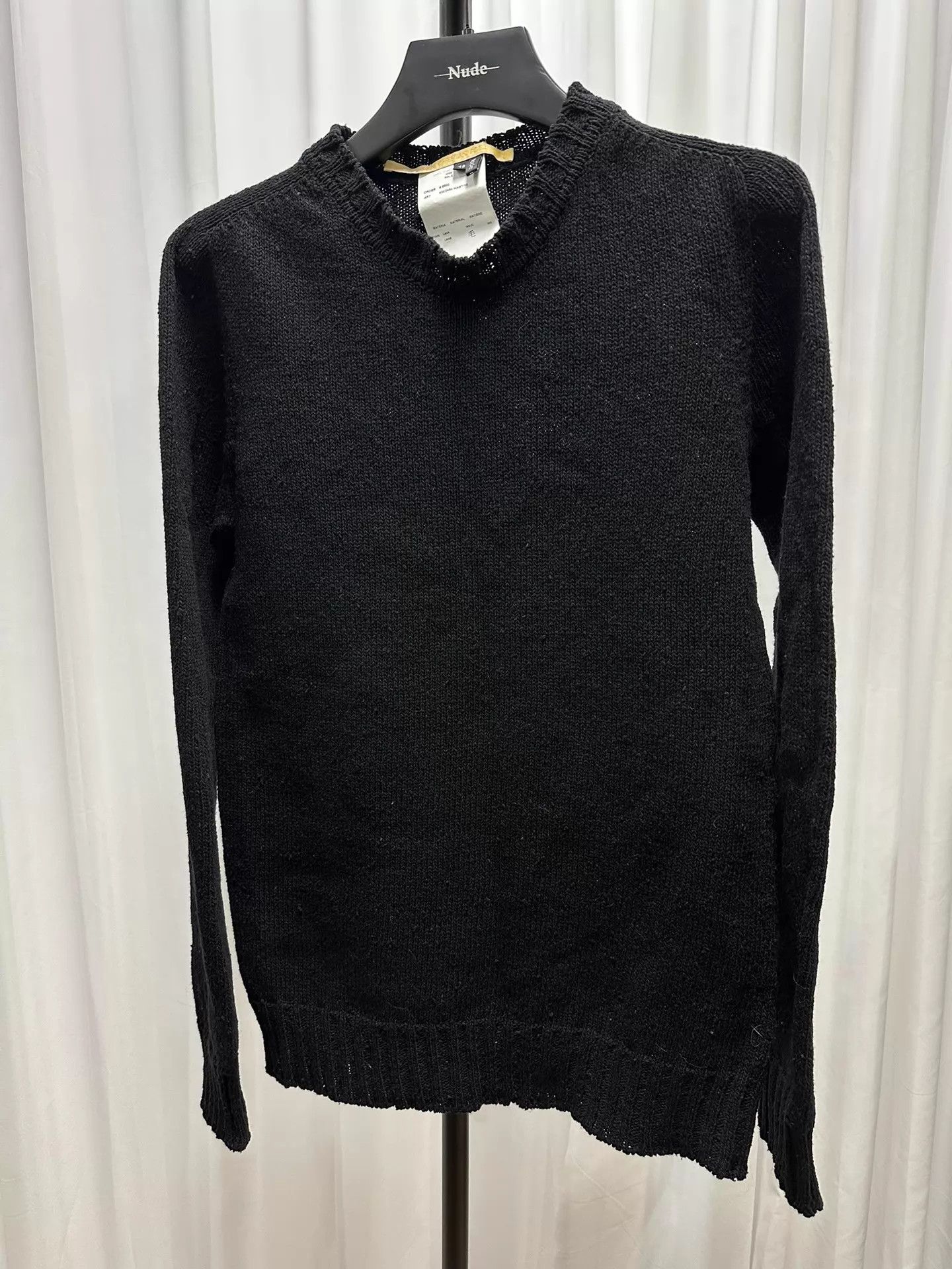 Carol Christian Poell CCP 48 Wool Knit Sweater 100% Wool Fall/Winter Size US M / EU 48-50 / 2 - 1 Thumbnail