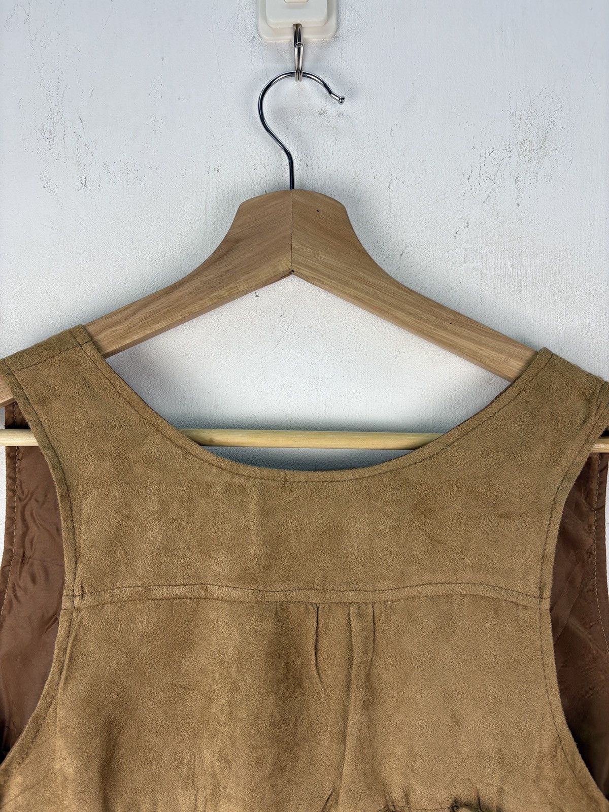 Japanese Brand Rare!! Vintage Begum Velvet Vest Jacket Shag Shaggy Size S / US 4 / IT 40 - 8 Thumbnail