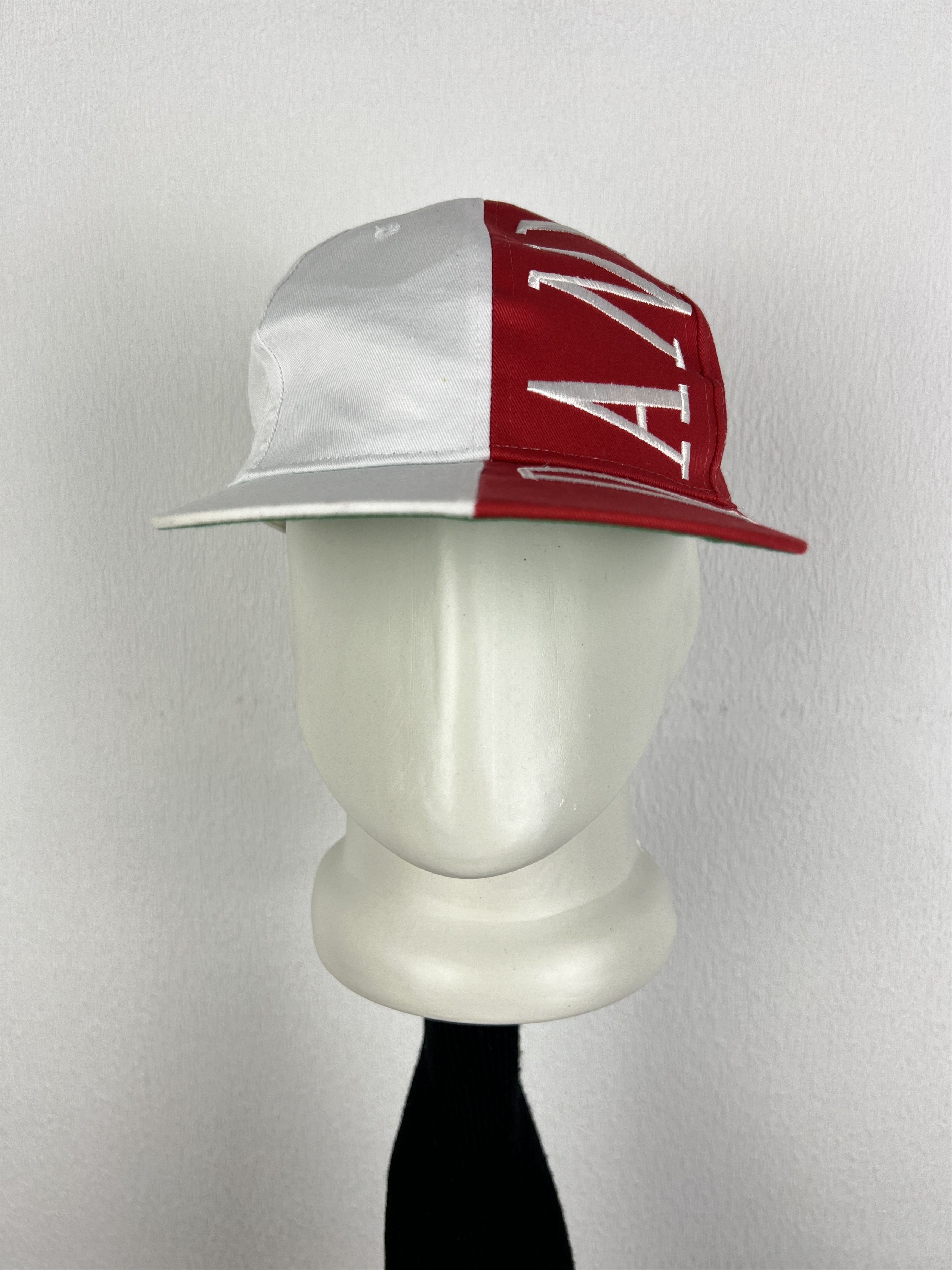 Vintage Danmark National Team Cap Hat Snapback Over Print Rare Size ONE SIZE - 2 Thumbnail