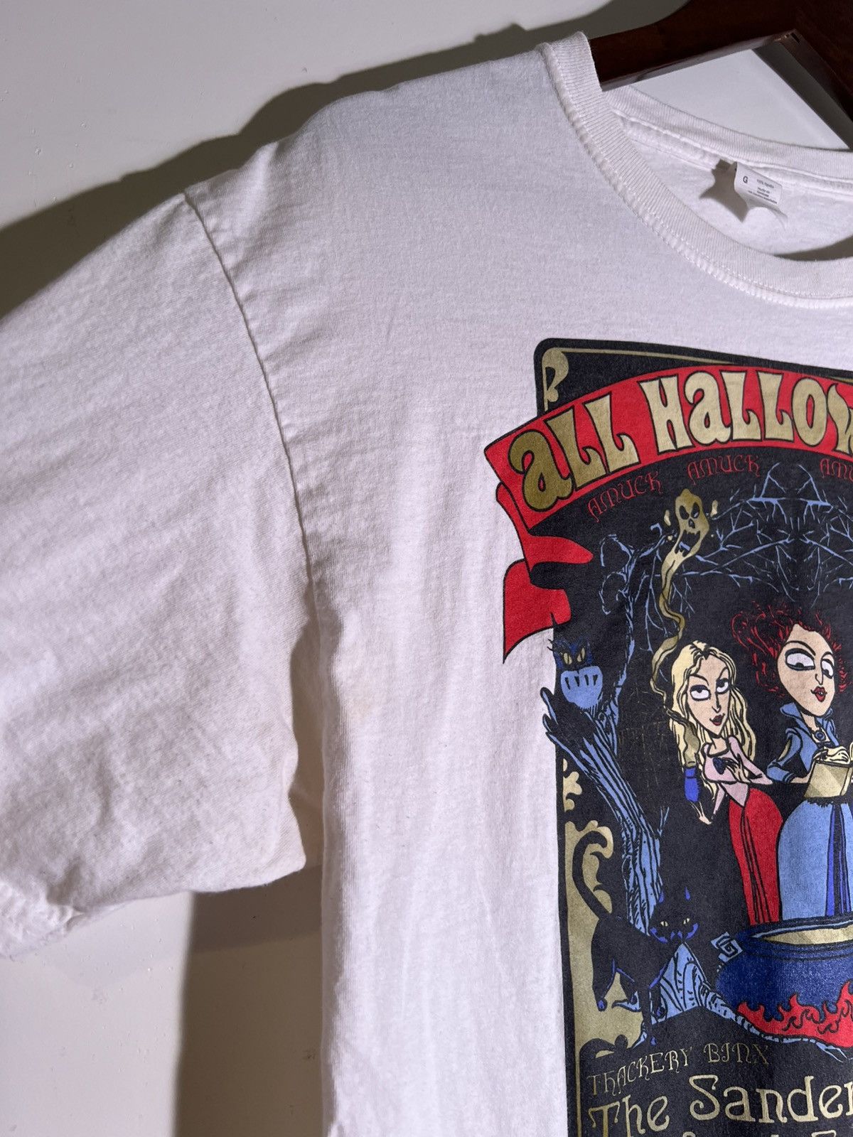 Vintage Y2K 2000’s Vintage Hocus Pocus All Hallow’s Eve Retro Shirt Size US L / EU 52-54 / 3 - 6 Thumbnail