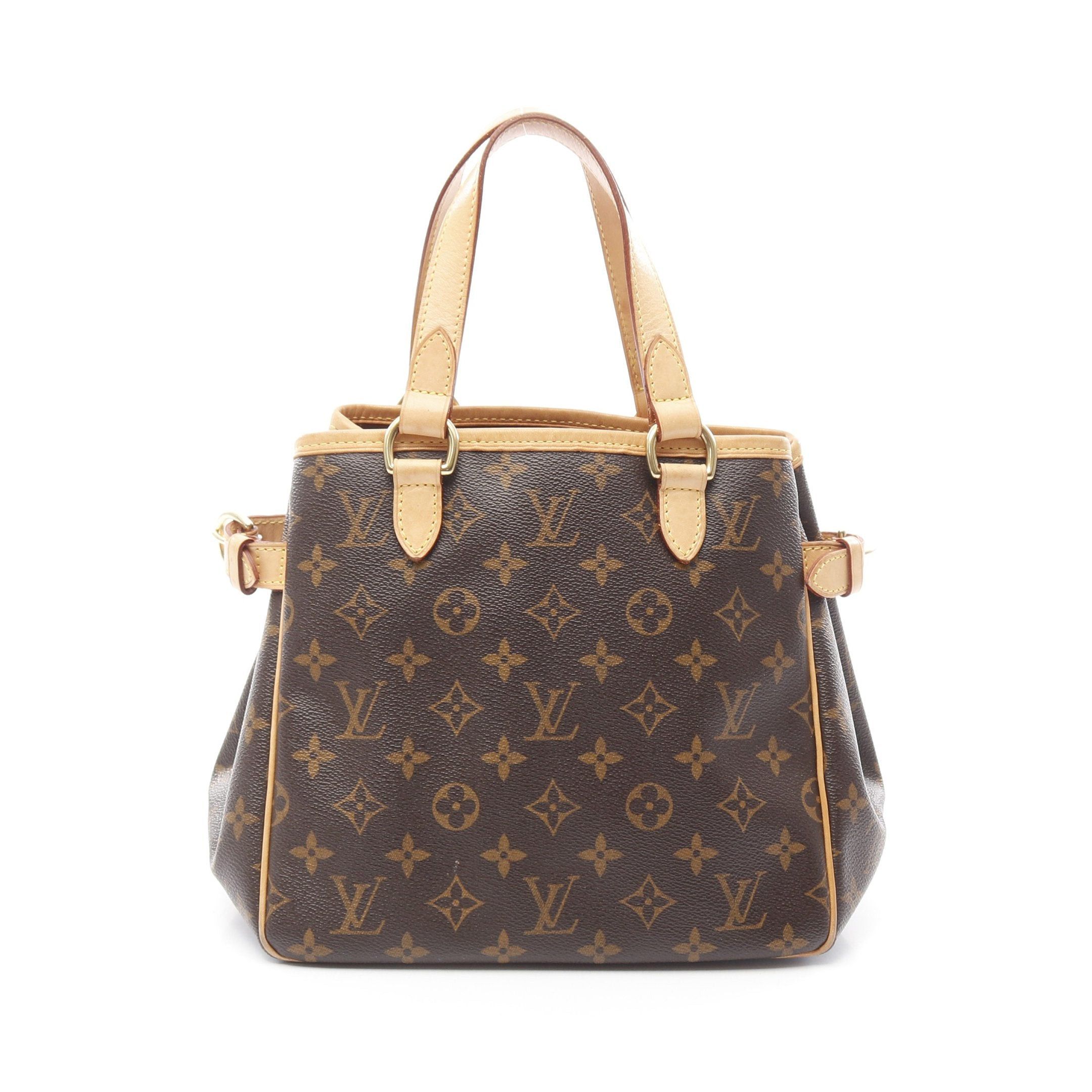 Louis Vuitton Louis Vuitton Batignolles Monogram Handbag Leather Brown Size ONE SIZE - 1 Thumbnail