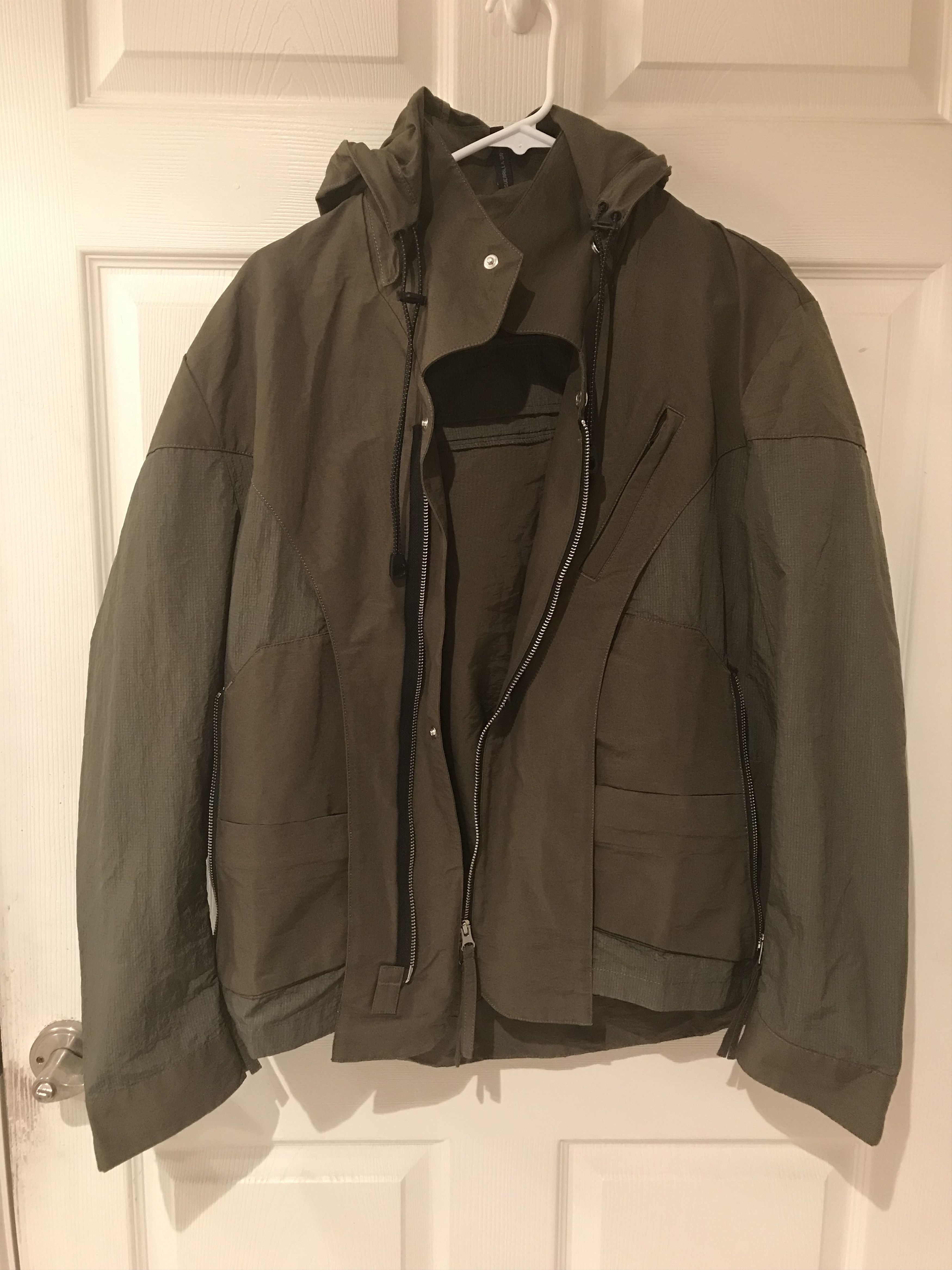 Guerrilla Group Guerrilla Group S5-JJ01 Olive 3-Way Blazer Jacket Size US L / EU 52-54 / 3 - 8 Thumbnail