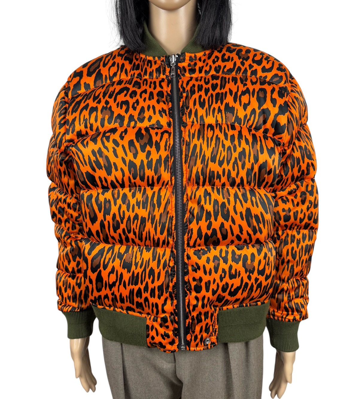 Sandro Sandro Tiger Print Reversible Down Bomber Jacket size 2 Size M / US 6-8 / IT 42-44 - 3 Thumbnail