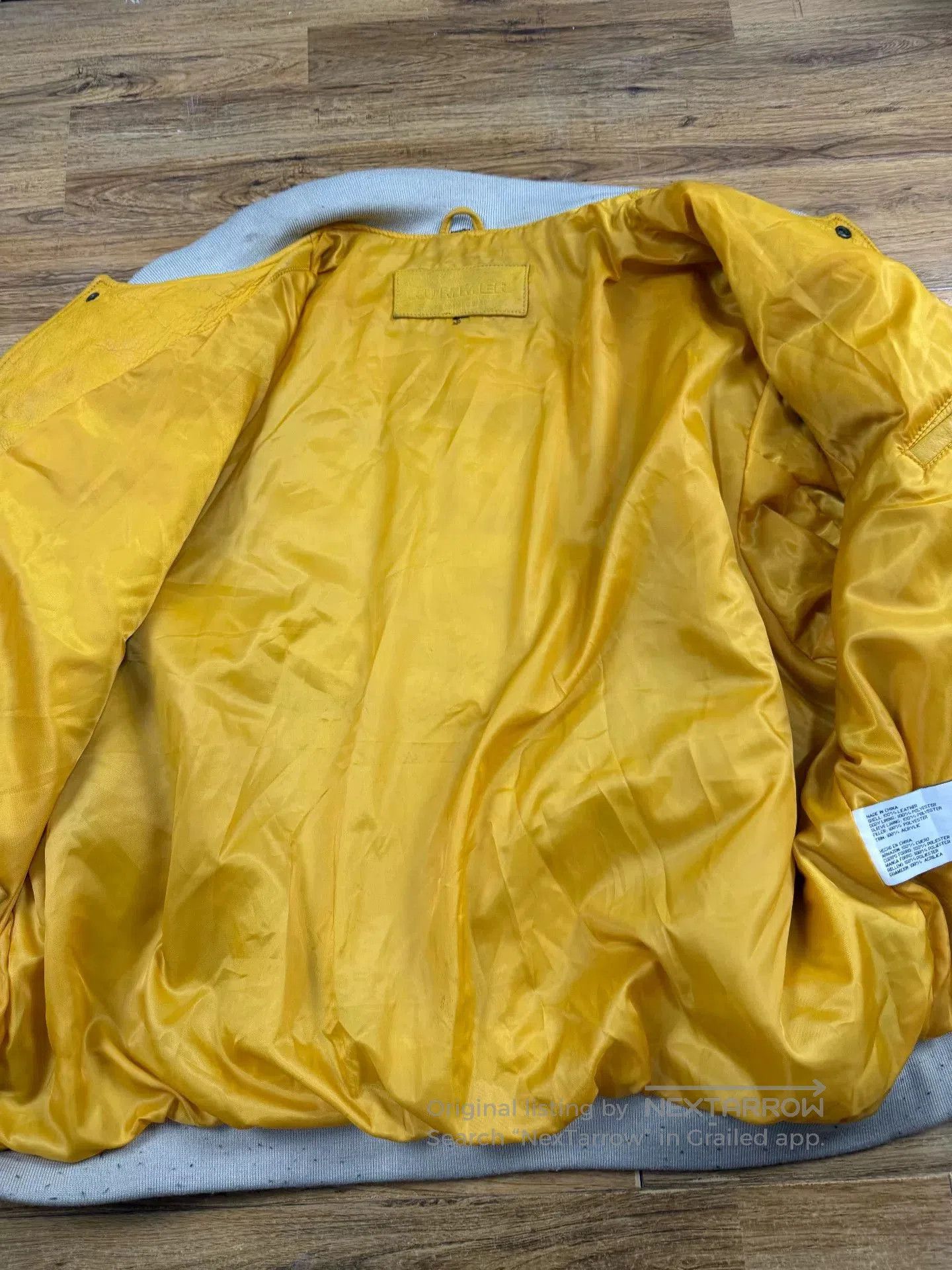 Hummel Vintage Hummer Leather Baseball Jacket. Size US XXL / EU 58 / 5 - 3 Thumbnail