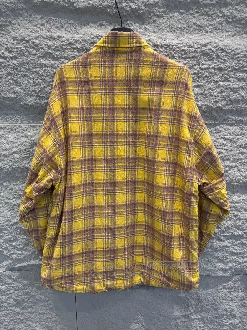 Balenciaga Balenciaga Plaid lapel button long-sleeve shirt cotton coa Size US L / EU 52-54 / 3 - 4 Thumbnail
