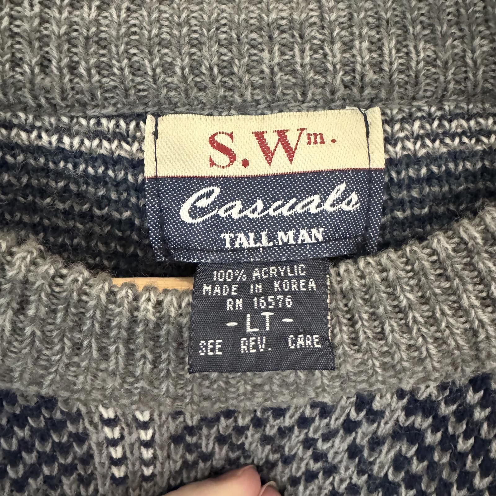 Other S.Wm. Casuals Tall Man Acrylic Sweater Size LT Size US L / EU 52-54 / 3 - 2 Thumbnail