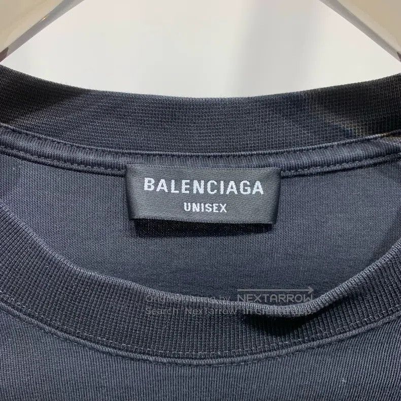 Balenciaga Balenciaga Logo Letter Printed Short Sleeve T-Shirt Size US M / EU 48-50 / 2 - 2 Thumbnail