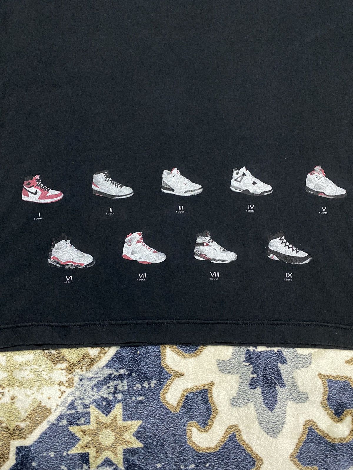Nike × Vintage Vintage nike air jordan the history of air jordan Size US XL / EU 56 / 4 - 2 Thumbnail