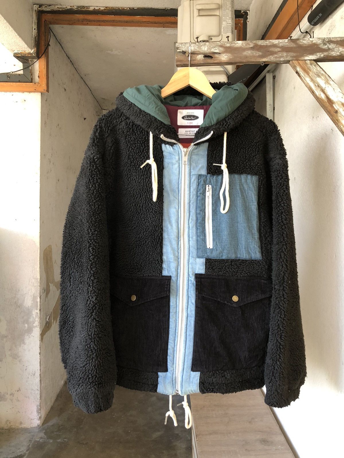 Seditionaries Korean Brands❗️Queitist Fleece Patchwork Like Undercover Size US XL / EU 56 / 4 - 20 Thumbnail