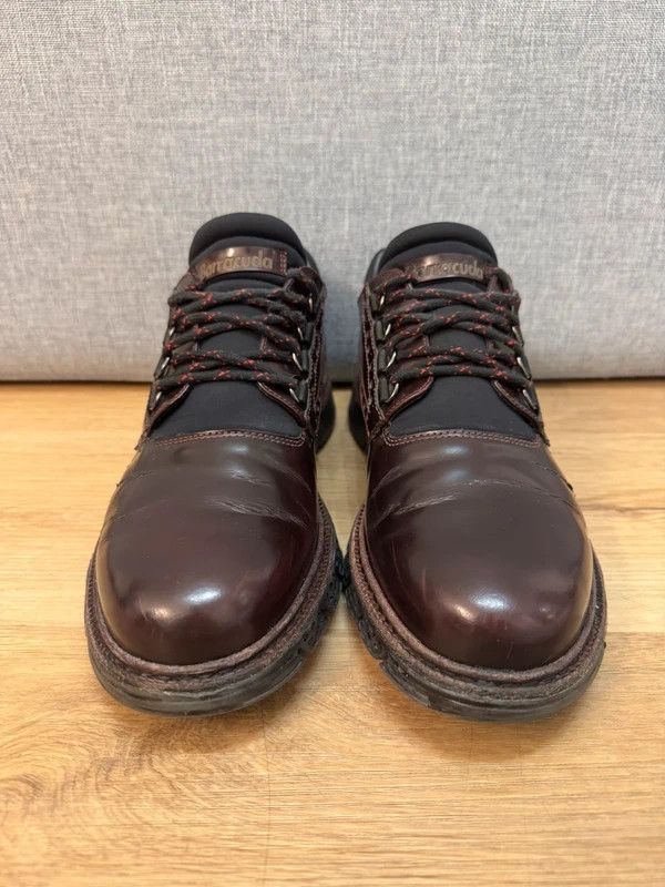 Barracuda Barracuda Italy Leather Lace Ups Burgundy shoes size 40 Size US 10 / IT 40 - 5 Thumbnail