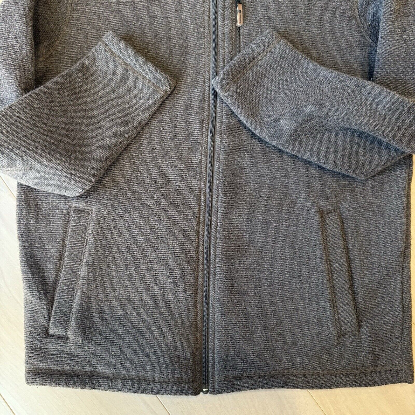 Smartwool Smartwool Hudson Trail Fleece Jacket Large Brown Full Zip Size US L / EU 52-54 / 3 - 5 Thumbnail