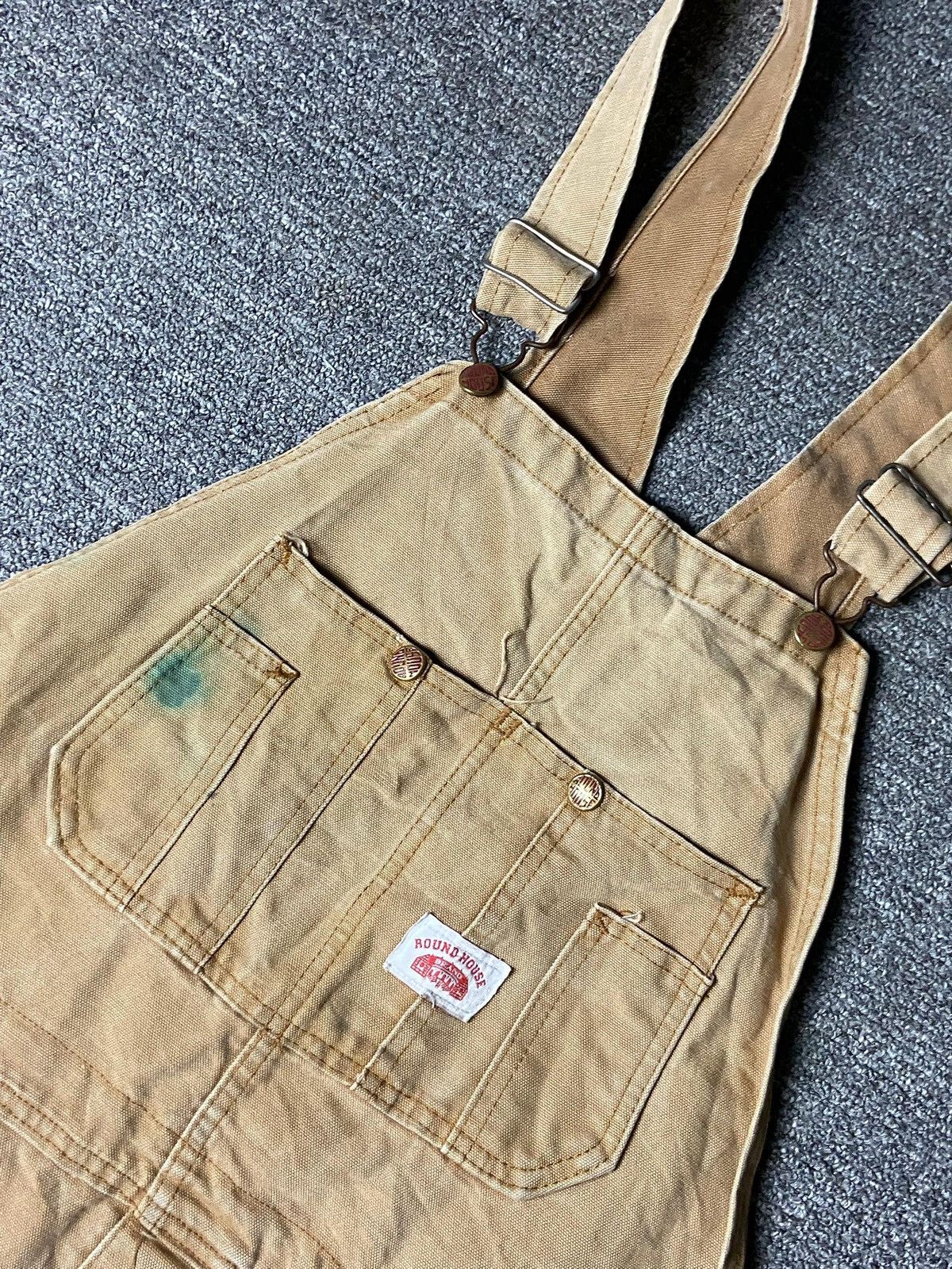 Japanese Brand Round House Brand Workwear Overalls (153) Size US 42 / EU 58 - 10 Thumbnail