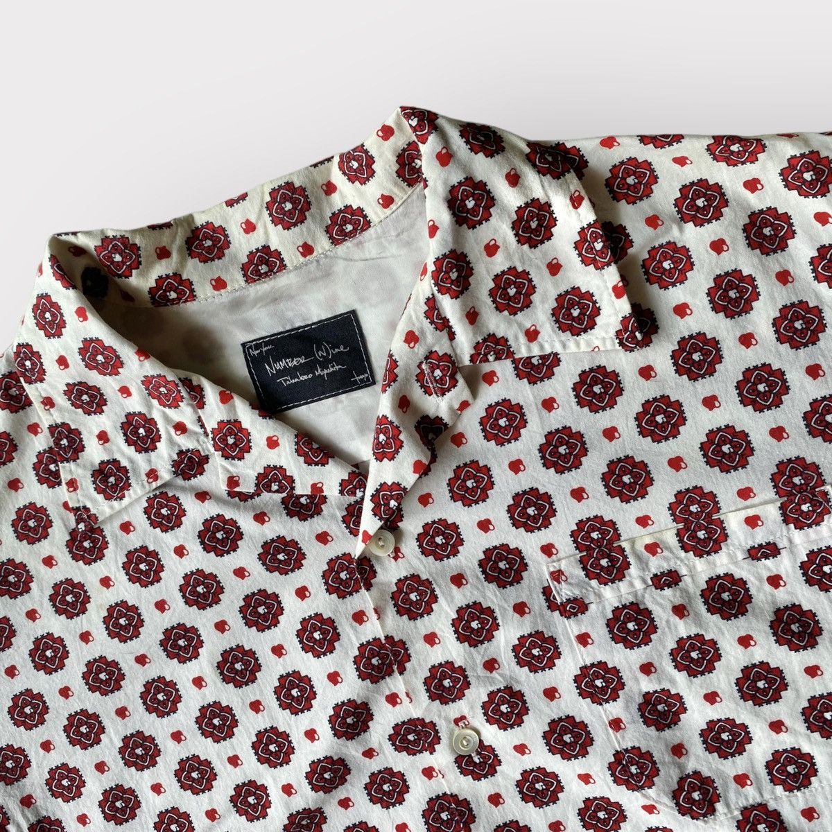 Number (N)ine Runway 2003 Open Collar Shirt Size US M / EU 48-50 / 2 - 2 Thumbnail