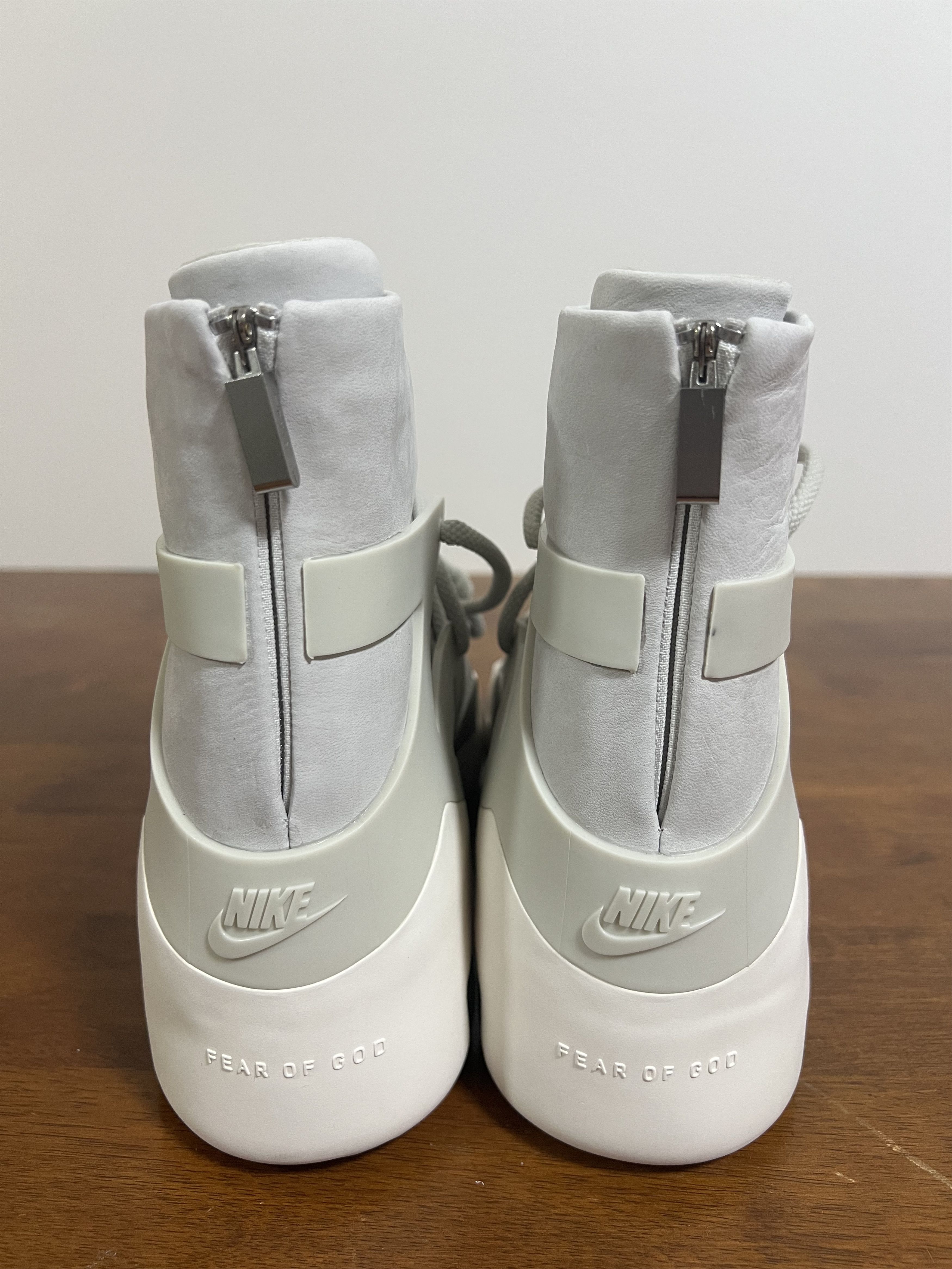 Fear of God × Nike 💚 2019 Fear of God x Nike "Air Fear of God 1" Light Bone Size US 10 / EU 43 - 9 Thumbnail
