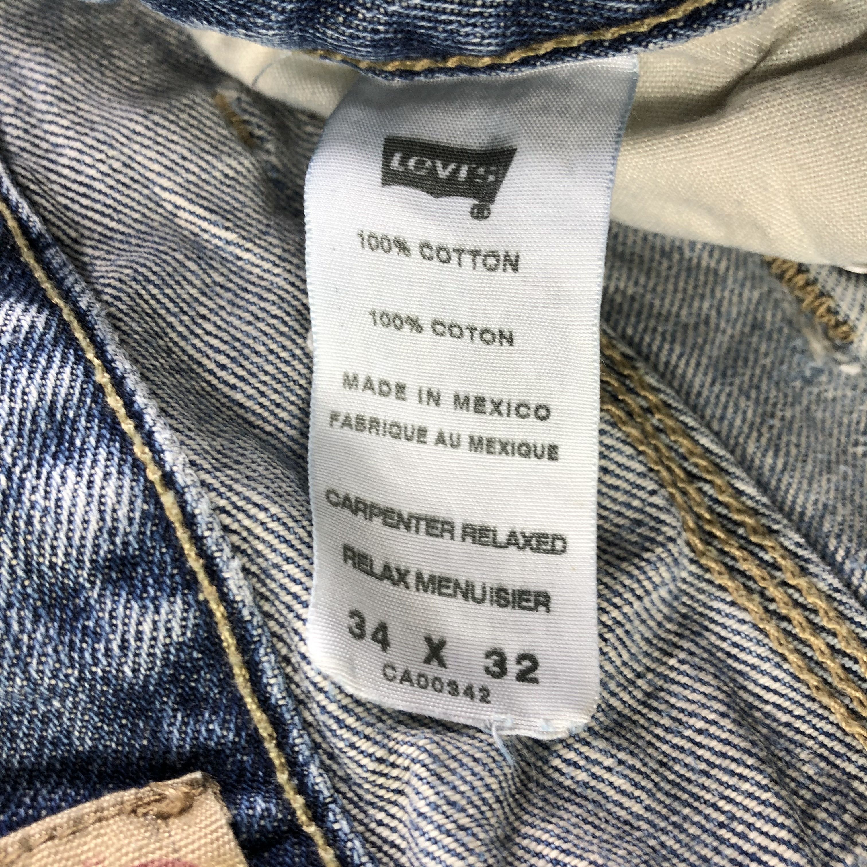 Levi's Vintage Levis 550 Jeans-J3258 Size US 35 - 13 Thumbnail