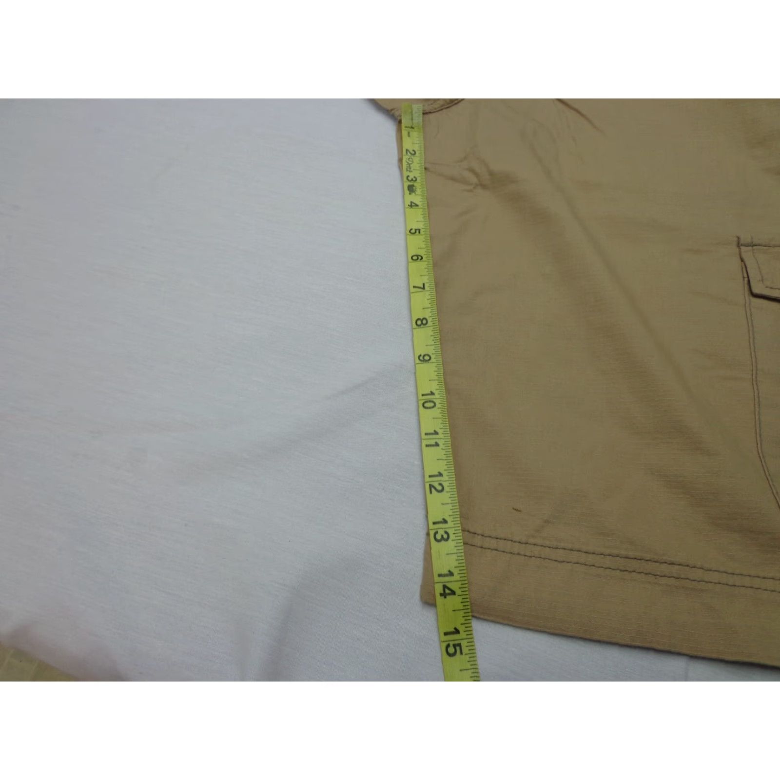 Vintage IRON CO. Messenger Cargo Shorts Belted Below Knee Khaki Size 30 NEW Cargo Men Beige 30 Regular Belted IRON CO. Size US 30 / EU 46 - 7 Thumbnail