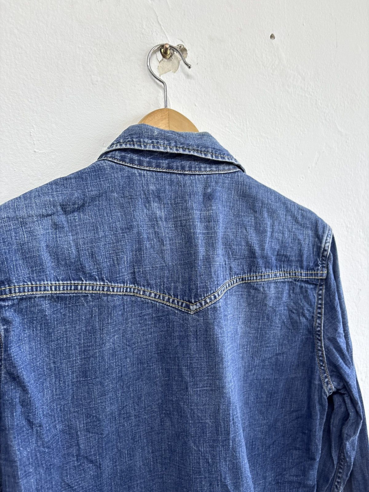 Remi Relief REMI RELIEF Denim Shirt Western Japan Made Size US S / EU 44-46 / 1 - 9 Thumbnail