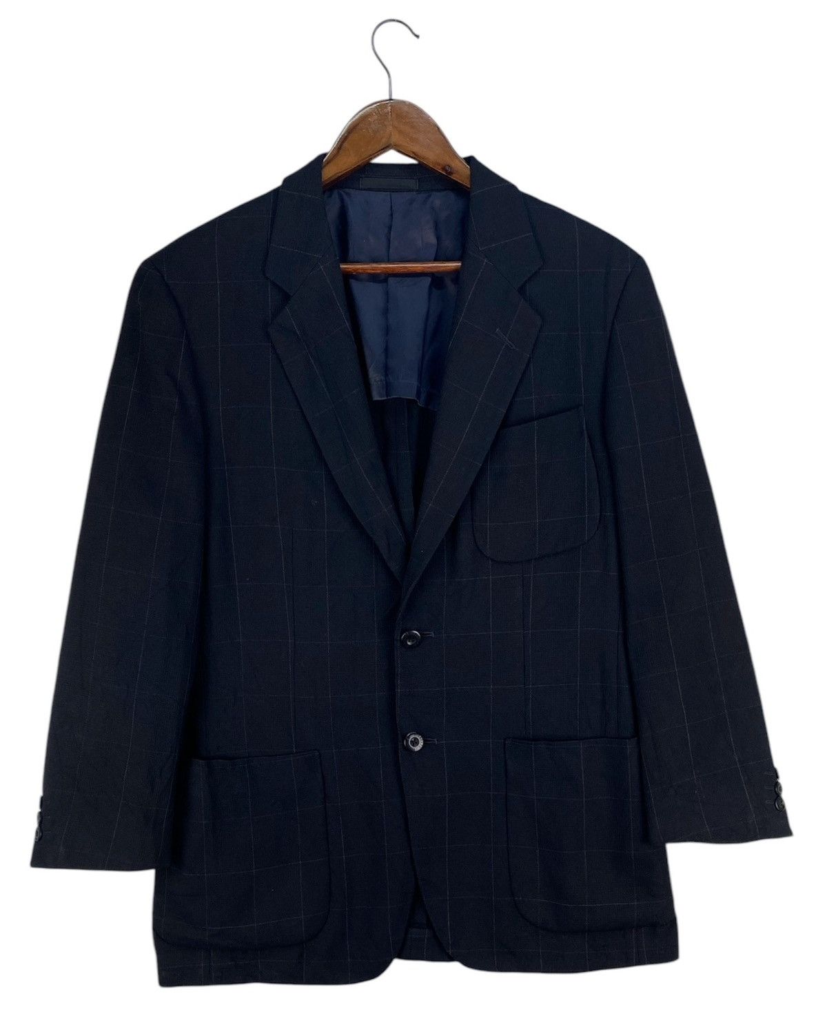 Burberry × Vintage 💥RARE💥VINTAGE BURBERRY GOLF BLAZER x DESIGNER COLLECTION Size US M / EU 48-50 / 2 - 2 Thumbnail