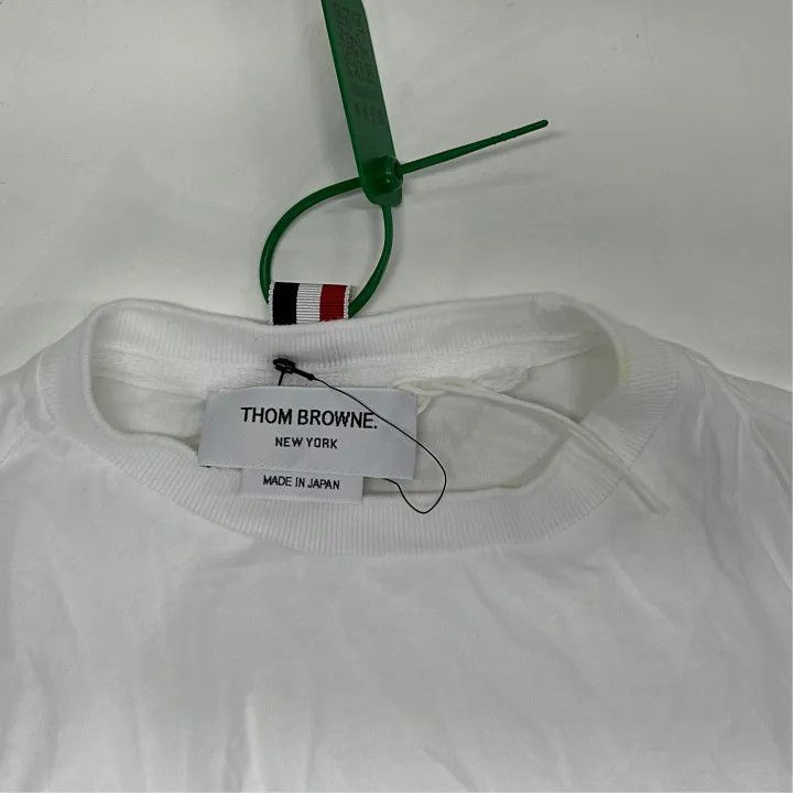 Thom Browne Thom Browne Casual Short-Sleeve T-Shirt for Women -2507 Size S / US 4 / IT 40 - 3 Thumbnail