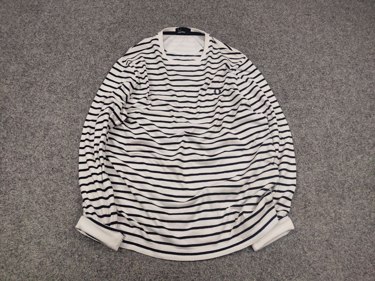 Fred Perry Fred Perry Classic Long sleeve Striped Logo Vintage Style Size US L / EU 52-54 / 3 - 2 Thumbnail