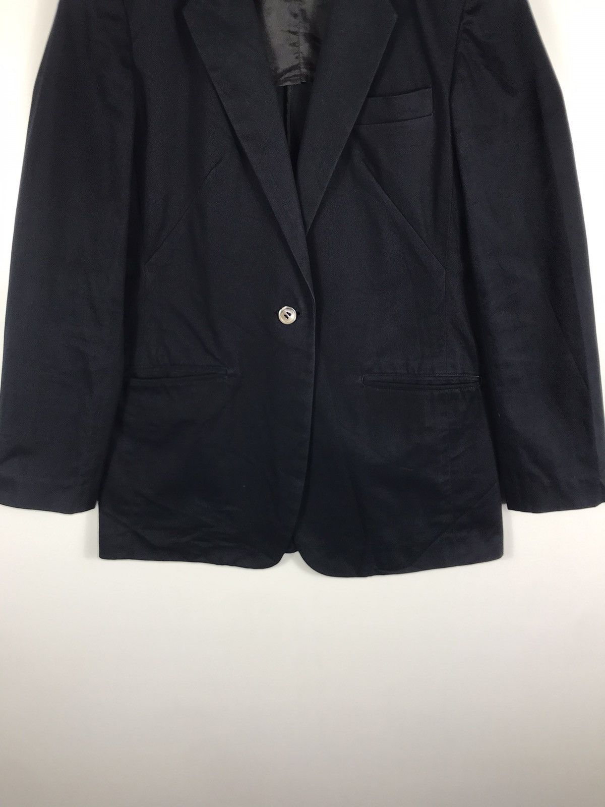 Japanese Brand × Katharine Hamnett London × Vintage ⚡️Vintage Y2K Katharine Hamnett London Black Coat Size M / US 6-8 / IT 42-44 - 5 Thumbnail