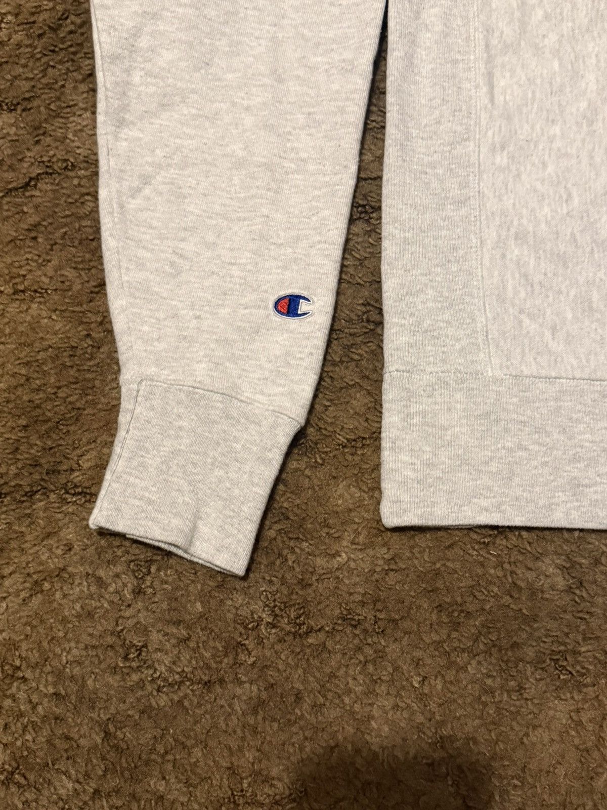 Champion Vintage Champion Small Logo Reverse Weave Hoodie Grey Medium Size US M / EU 48-50 / 2 - 7 Thumbnail