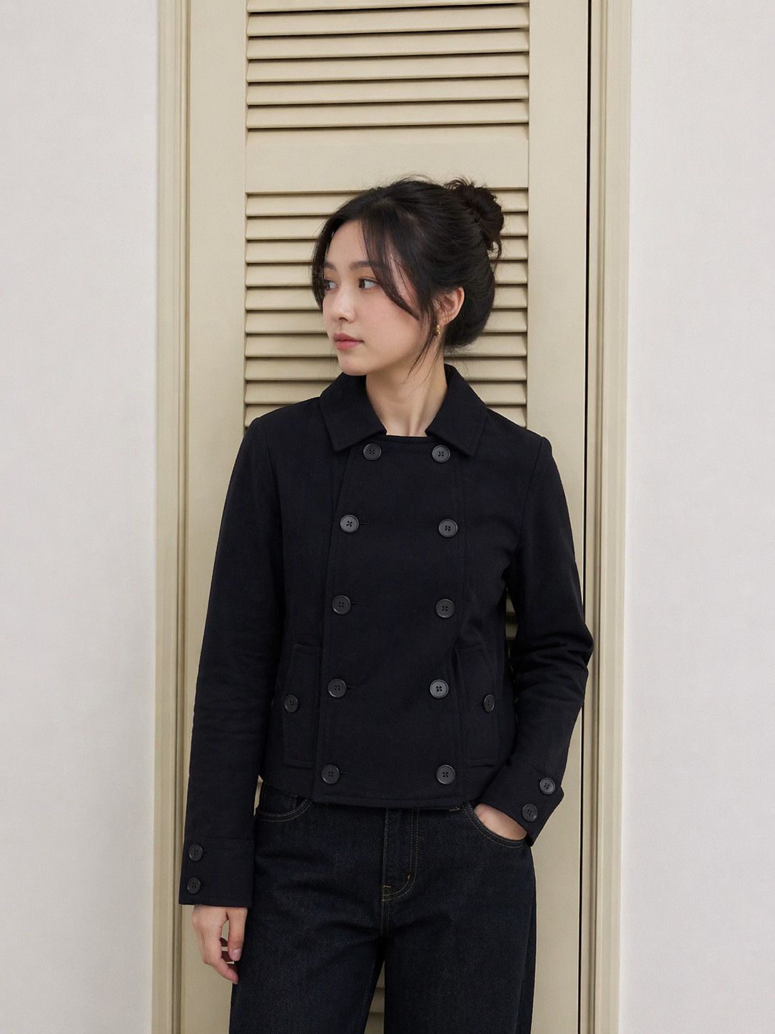 A.P.C. FW99 Wool Double Breasted Jacket Size S / US 4 / IT 40 - 1 Thumbnail