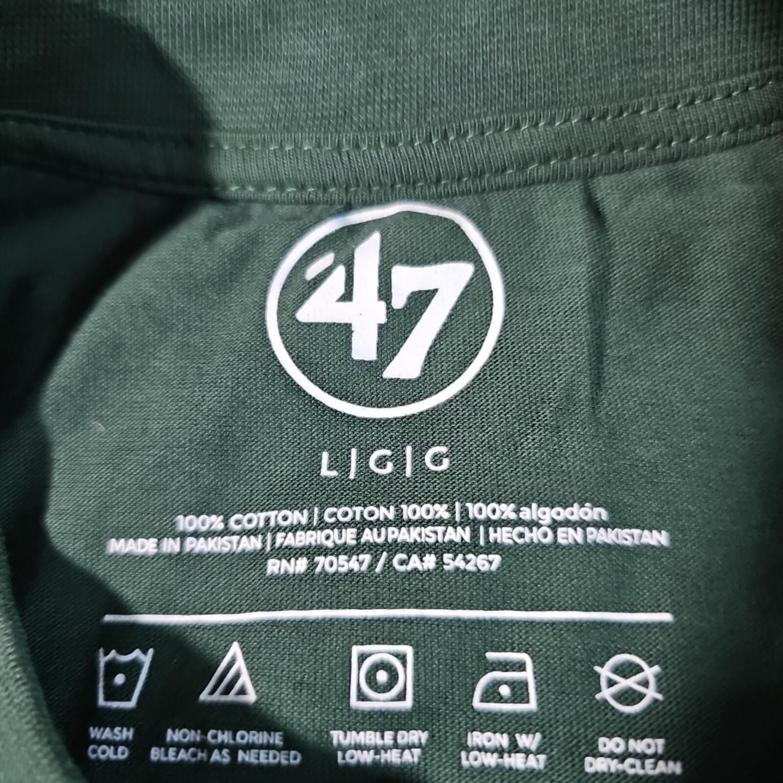 47 NWT 47 Brand Green Bay Packers Tshirt Size ONE SIZE - 4 Thumbnail