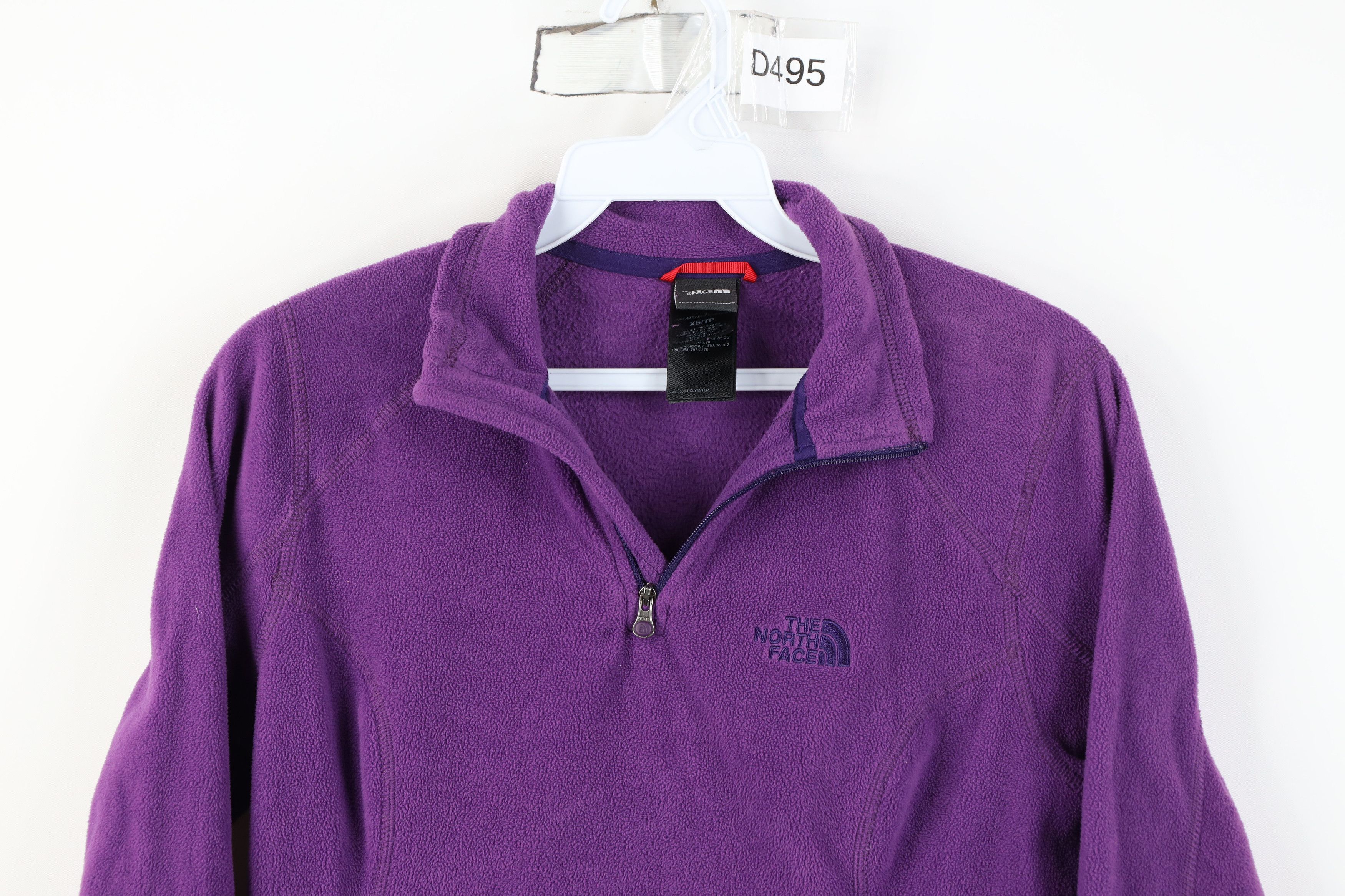 The North Face Vintage Y2K The North Face Half Zip Fleece Pullover Sweater Size XS / US 0-2 / IT 36-38 - 2 Thumbnail