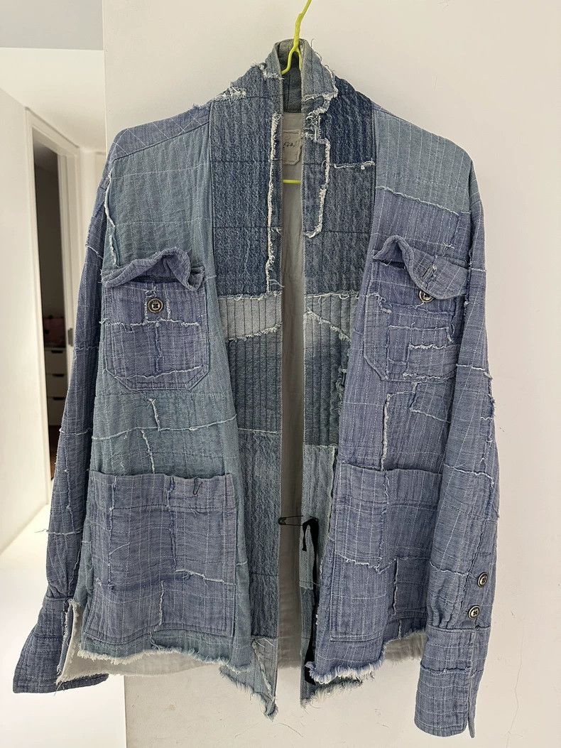 Greg Lauren greg lauren size 3 Cowboy patchwork road robe 2506-Nextarr Size US L / EU 52-54 / 3 - 1 Thumbnail